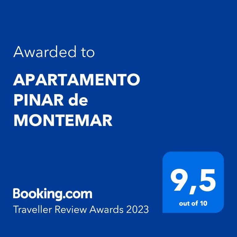 Certifikát, ocenenie alebo iný dokument vystavený v ubytovaní APARTAMENTO PINAR de MONTEMAR