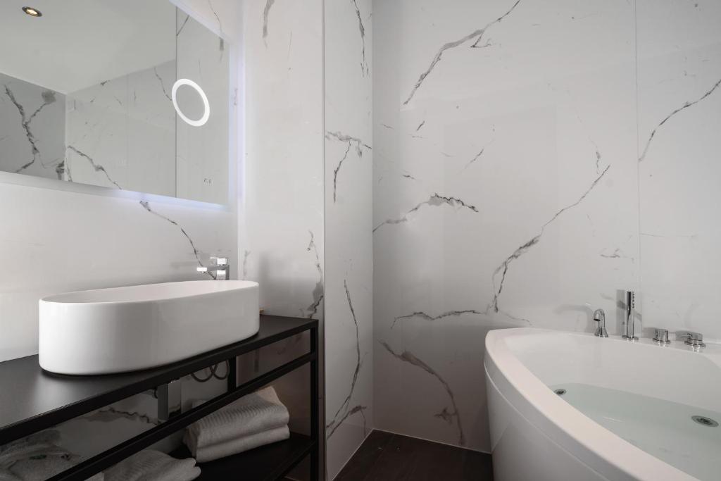 Kúpeľňa v ubytovaní Mitico Hotel & Natural Spa