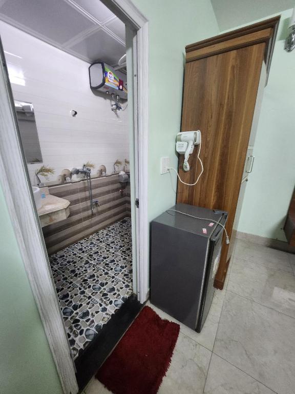 Koupelna v ubytování Ruby Hostel Hà Giang