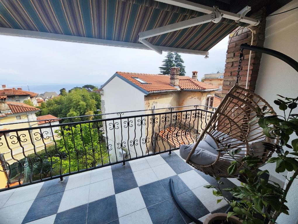 Balkon lub taras w obiekcie Luxury Apartment Regina