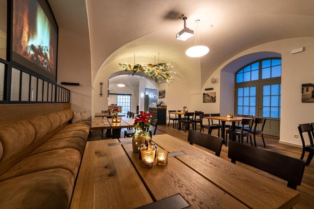 Posezení v ubytování Hotel Panský Pivovar