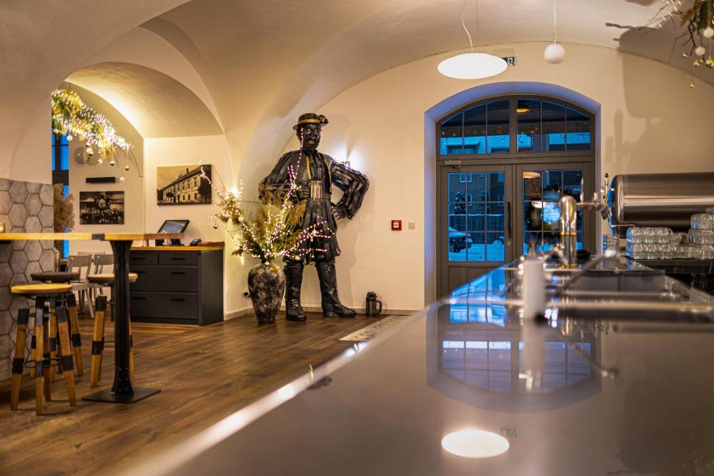 Restaurace v ubytování Hotel Panský Pivovar