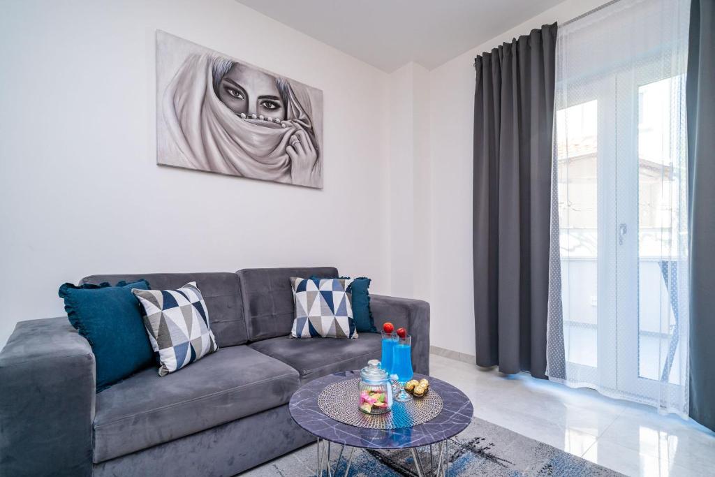 Posezení v ubytování Apartment Olive 2
