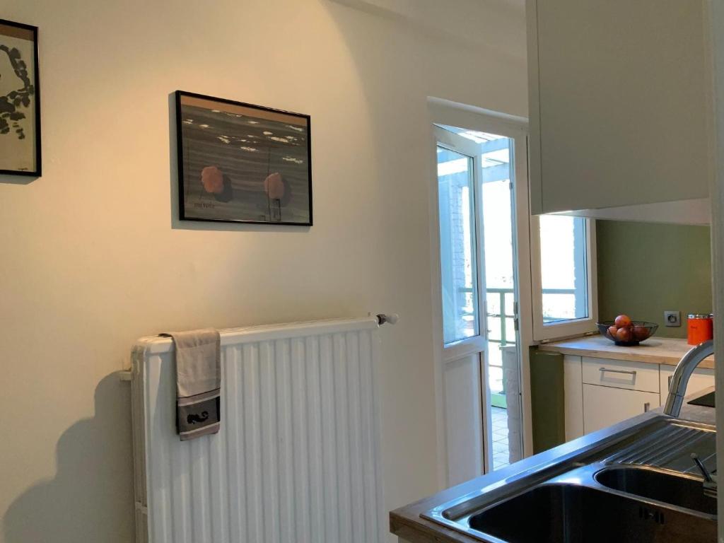 Kuchyň nebo kuchyňský kout v ubytování Apartment in Herentals near Tongerlo Abbey