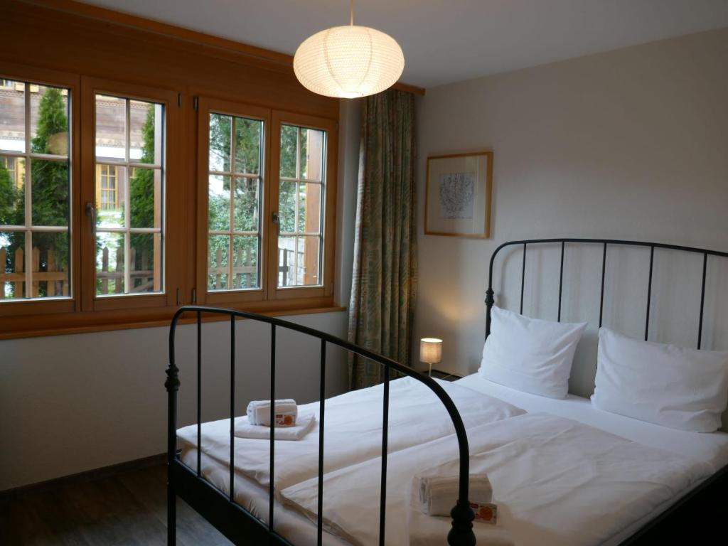 Apartment Chalet Cortina by Interhome 객실 침대