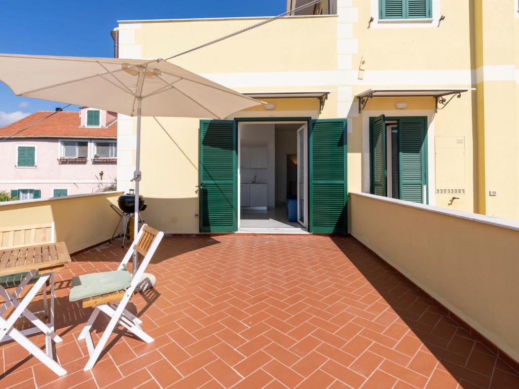 Balkón alebo terasa v ubytovaní Apartment Origano by Interhome