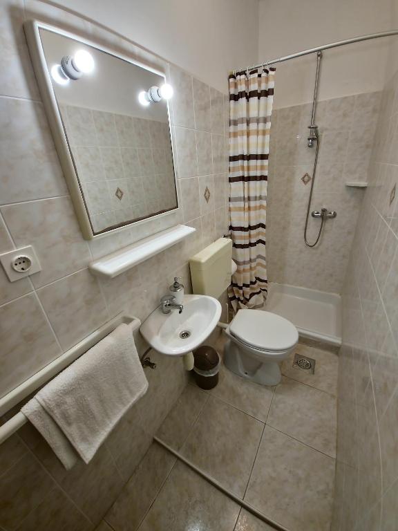 Kúpeľňa v ubytovaní Apartments Cacija