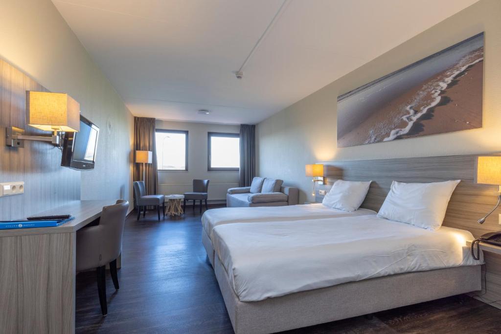 Fletcher Badhotel Callantsoog - Habitación Doble Con Ducha
