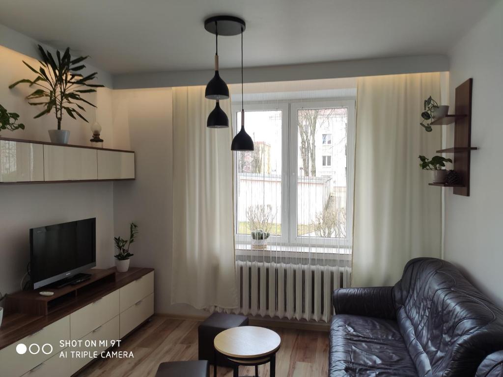 Posezení v ubytování Apartament Centrum Kościuszko