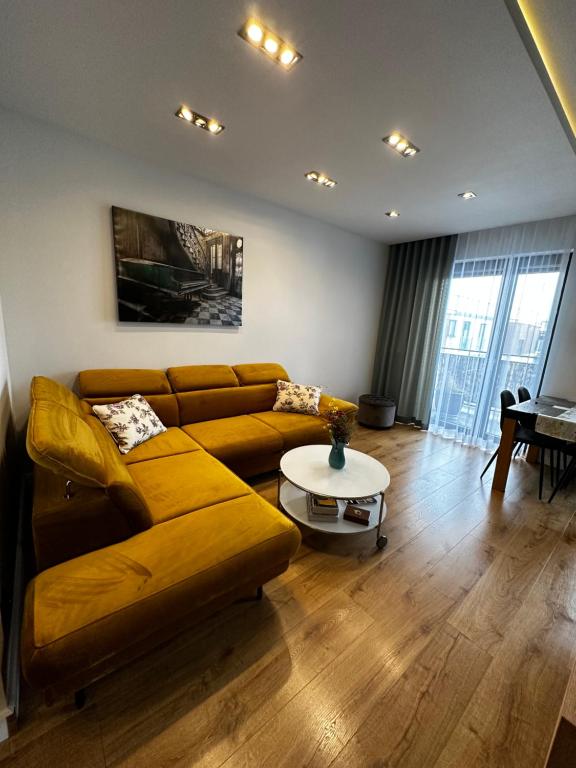 Posedenie v ubytovaní OLIMPIC Apartament Klimatyzacja Garaż Winda Suwałki