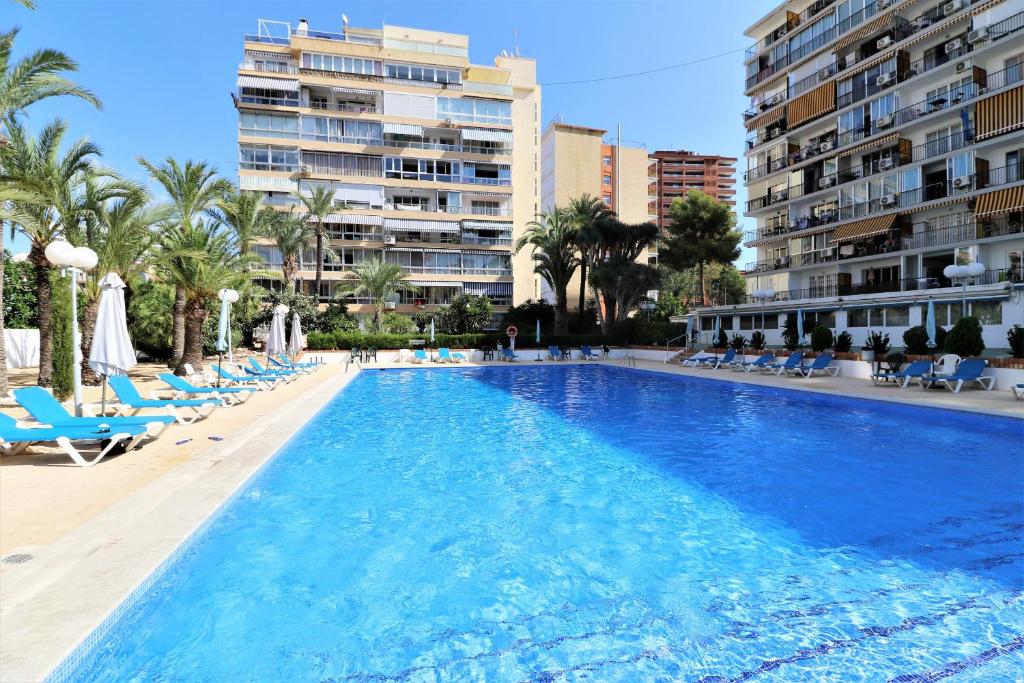 Bazén v ubytování Versalles Pool Levante nebo v jeho okolí