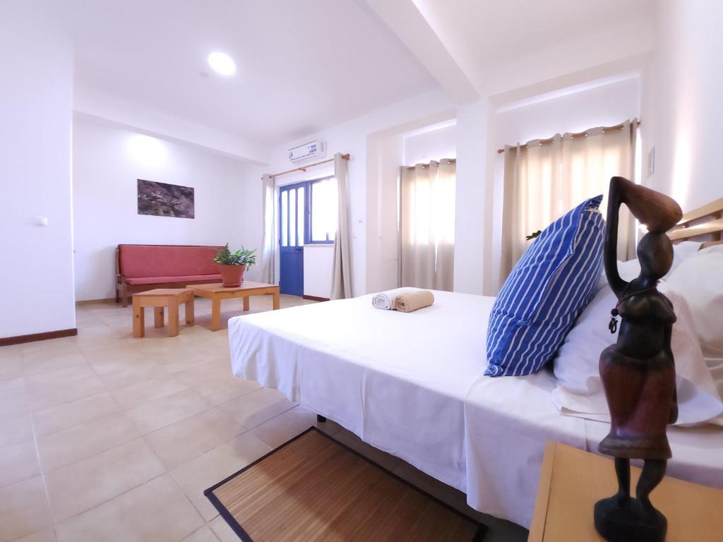 Postel nebo postele na pokoji v ubytování Txada Hostel