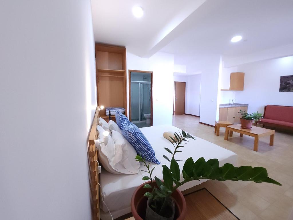 Posezení v ubytování Txada Hostel