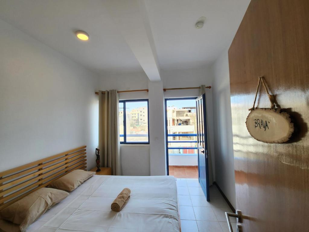 Postel nebo postele na pokoji v ubytování Txada Hostel