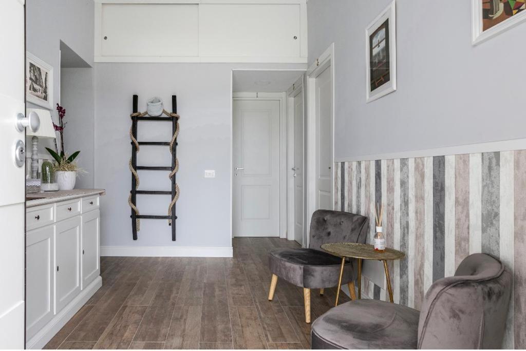 Posezení v ubytování Casaletto's Suites
