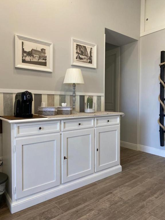 Kuchyň nebo kuchyňský kout v ubytování Casaletto's Suites