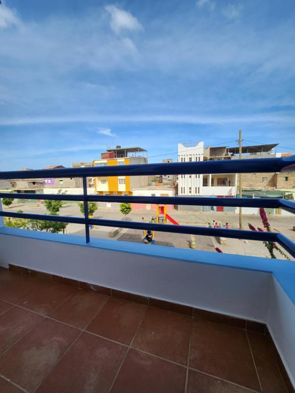 Balkón nebo terasa v ubytování Txada Hostel