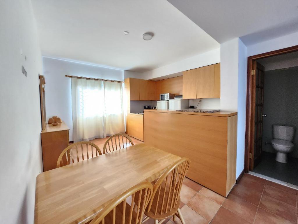 Kuchyň nebo kuchyňský kout v ubytování Txada Hostel
