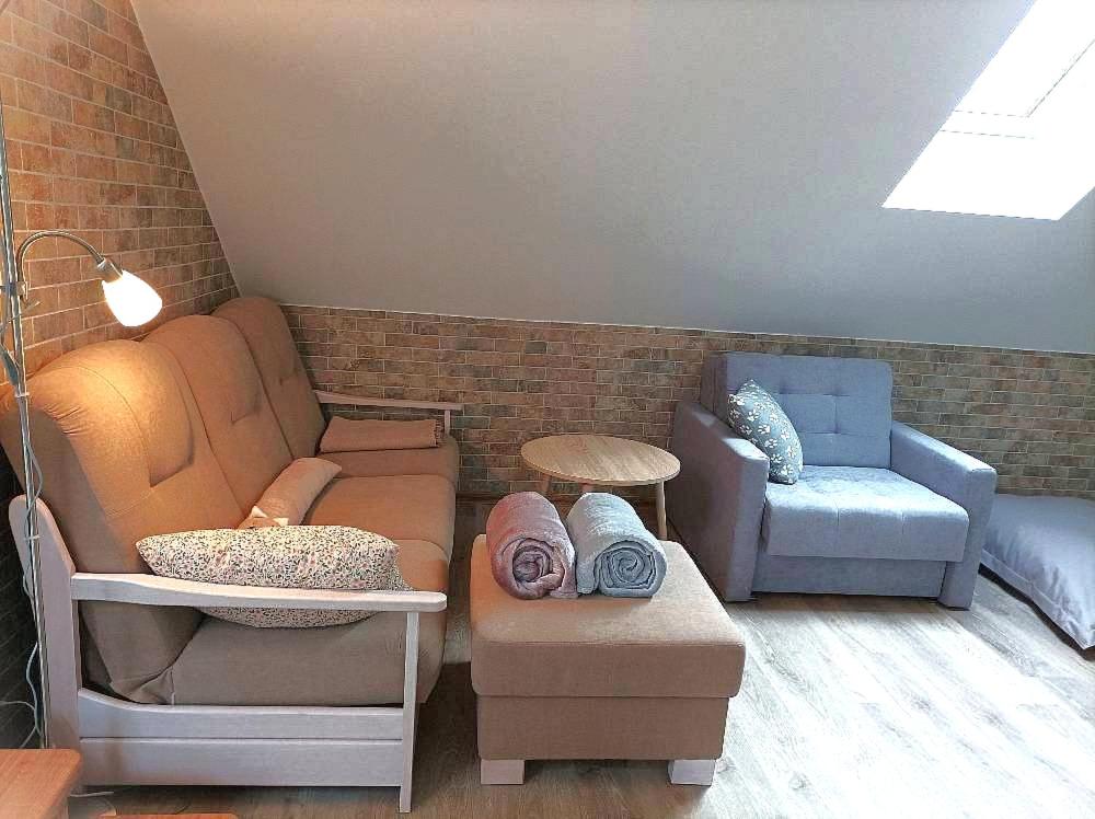 Posezení v ubytování Apartmán UšeBu