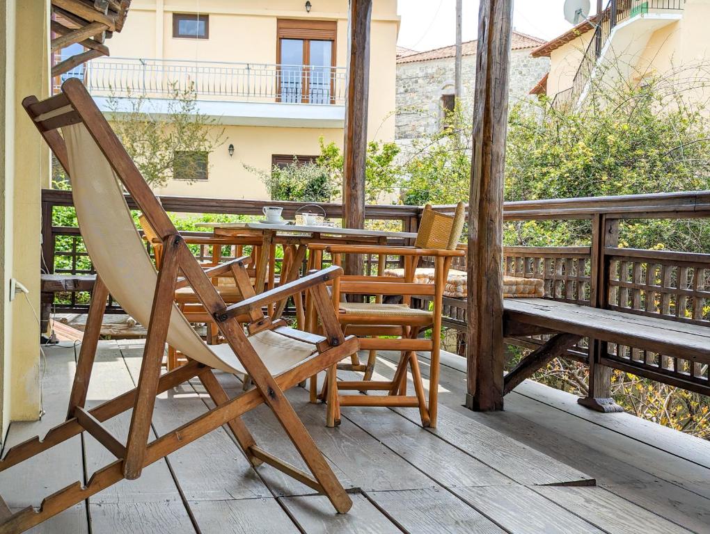 Balkón nebo terasa v ubytování Relaxing Sea View Home