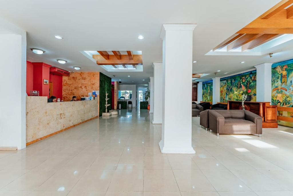 Vstupní hala nebo recepce v ubytování Hotel Maya Yucatan