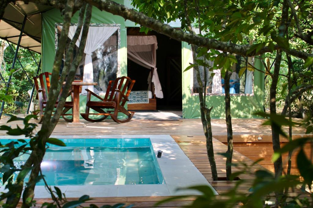 Bazén v ubytování Tribe Yala - Luxury Camping nebo v jeho okolí