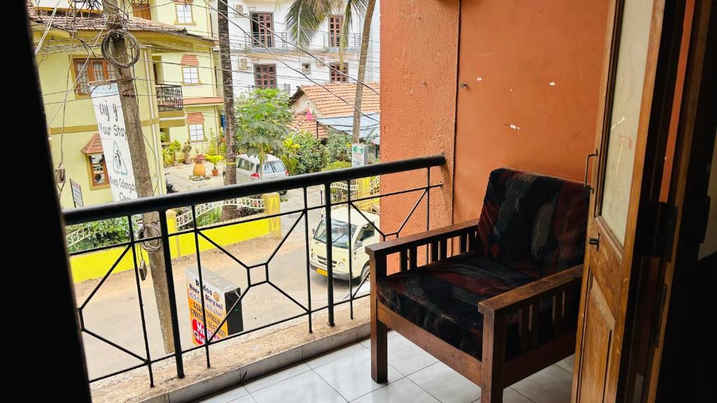 Balkón nebo terasa v ubytování Muffys Apartment