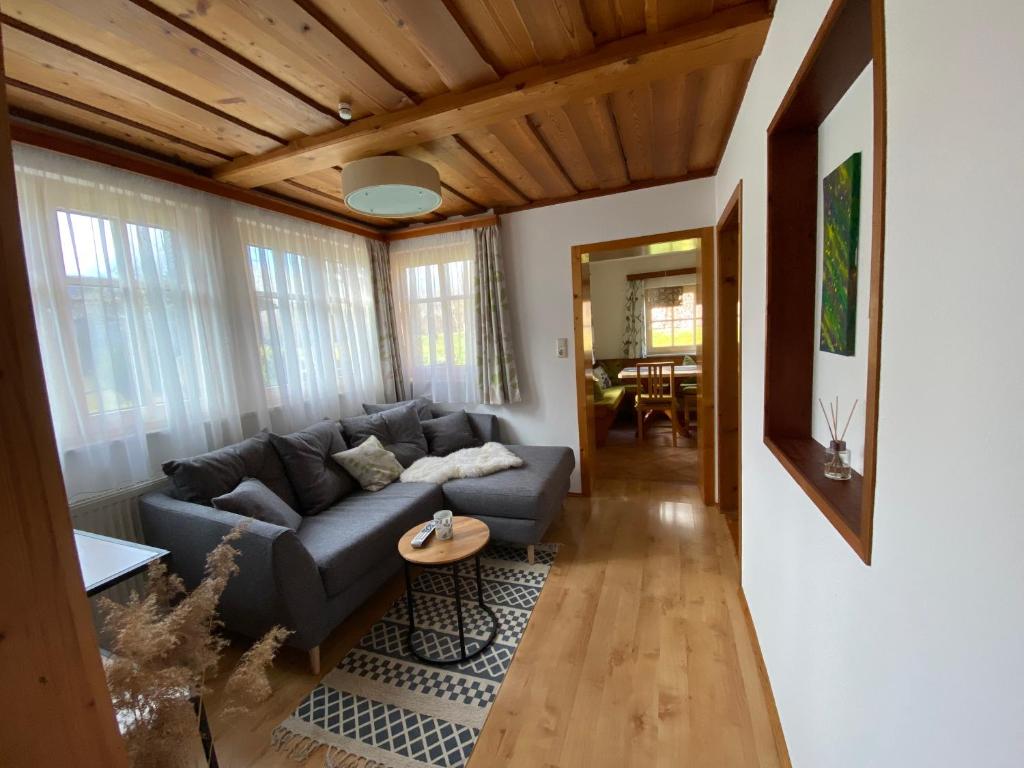 Posezení v ubytování Ferienwohnung Engl Haus