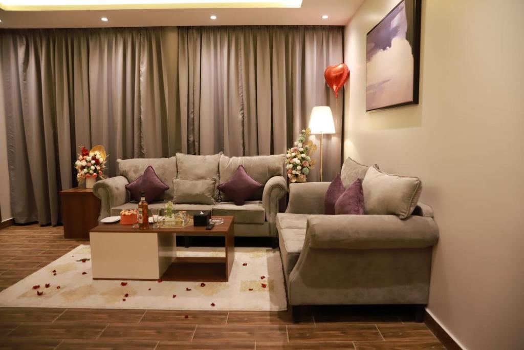 Posezení v ubytování Tulip View Hotel