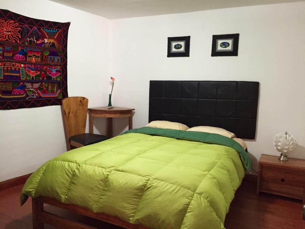 Postel nebo postele na pokoji v ubytování Hotel Inka King