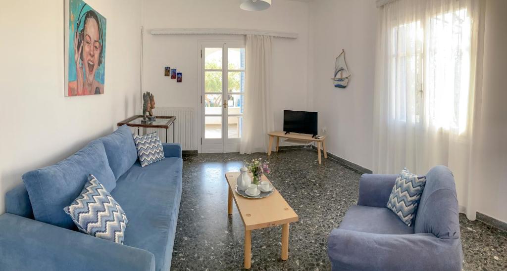 Posedenie v ubytovaní Nikiforos apartments