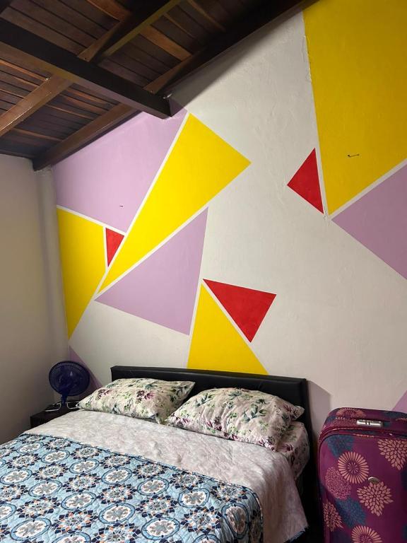 Postel nebo postele na pokoji v ubytování Hostel Urban City Medellin
