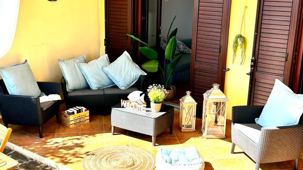 A seating area at Sunshine House