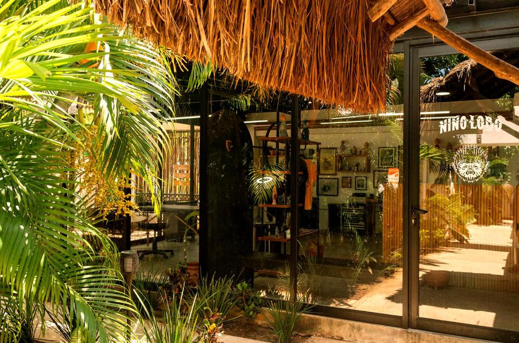 Restaurace v ubytování Mezcal Hotel