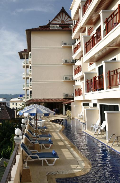 Balkón nebo terasa v ubytování Jiraporn Hill Resort