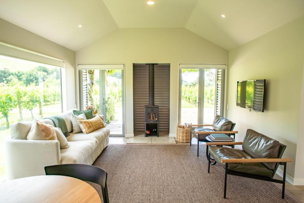 Craggy Range Luxury Vineyard Retreat - Resim 7