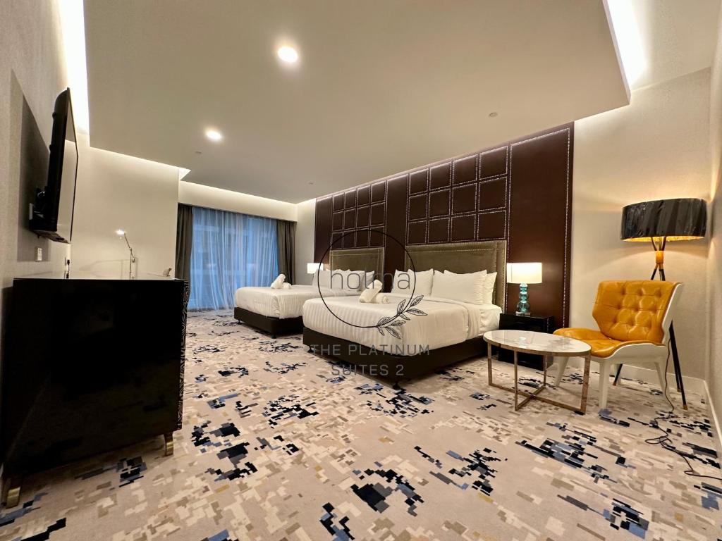 The Platinum 2 Kuala Lumpur by HOLMA - Deluxe Queen Room With Two Queen Beds
