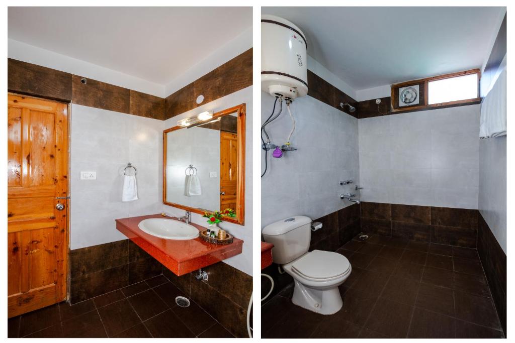 Koupelna v ubytování Tripli Hotels Conifer Wood Cottage