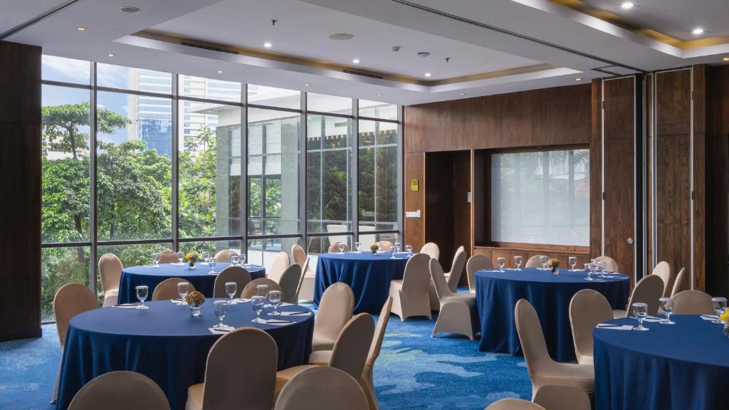 Restaurace v ubytování Veranda Hotel Pakubuwono