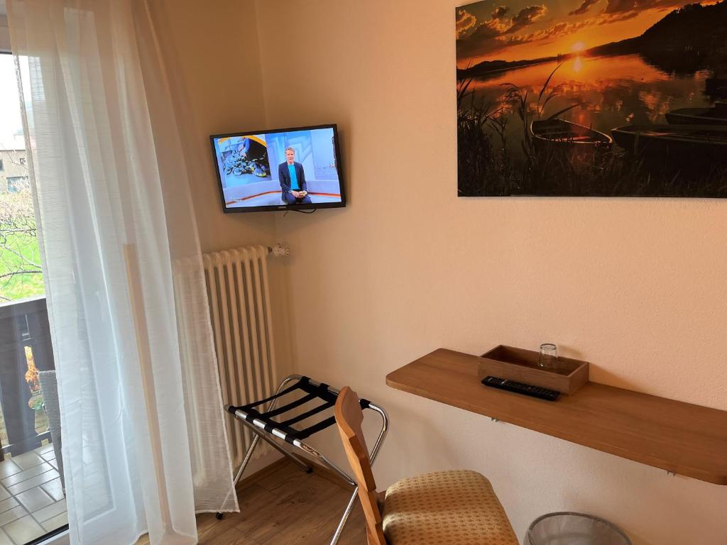 Gästehaus Forggensee - Chambre Simple Avec Balcon