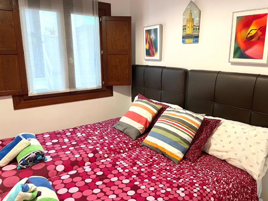 Łóżko lub łóżka w pokoju w obiekcie Apartamento Centro Plaza Salvador, Wifi free& parking opcional