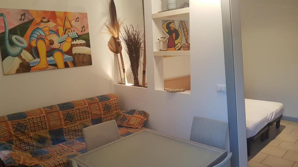 Posezení v ubytování Villa Gardenia