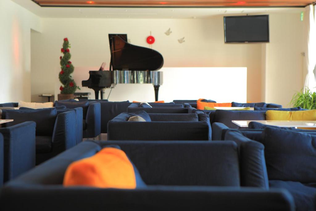 Posezení v ubytování Hotel Fuji