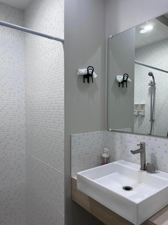 Koupelna v ubytování Cebu Mini Hotel