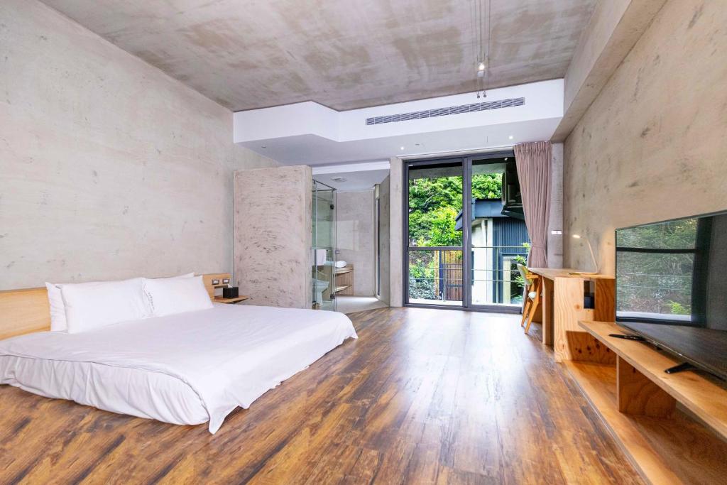 日月潭山慕藝旅 Sun Moon Inn - Habitación Doble De Lujo Con Balcón