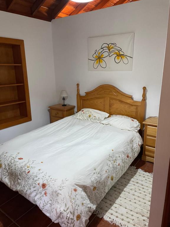 Postel nebo postele na pokoji v ubytování Casa Lomo Piñero