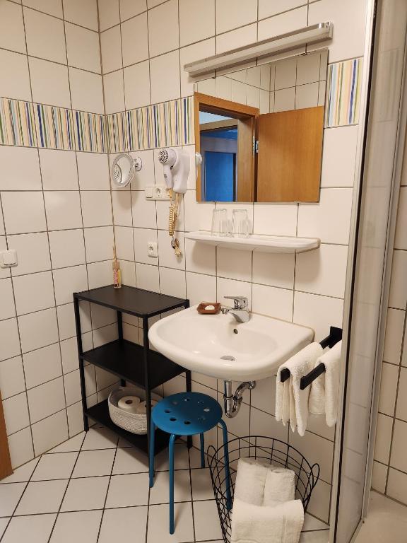 Koupelna v ubytování Gasthof zur Post