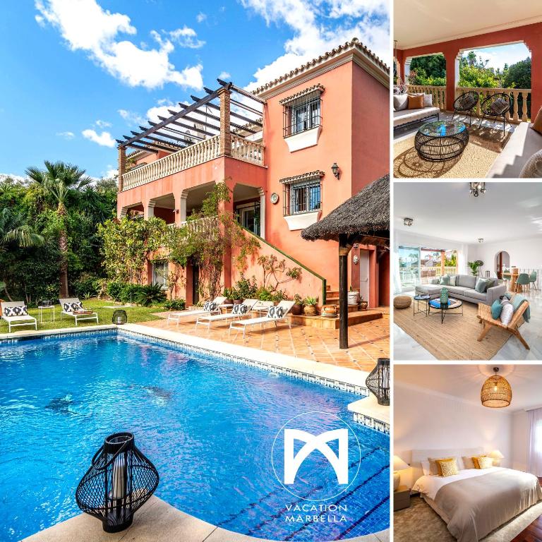 Galeriebild der Unterkunft VACATION MARBELLA I Villa Adelfas, Andalusian Style, Private Pool, Sea View in Marbella