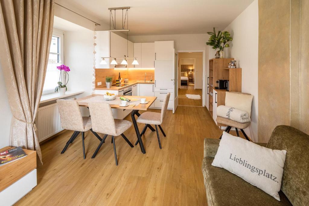 Posezení v ubytování Appartements am Landschaweg