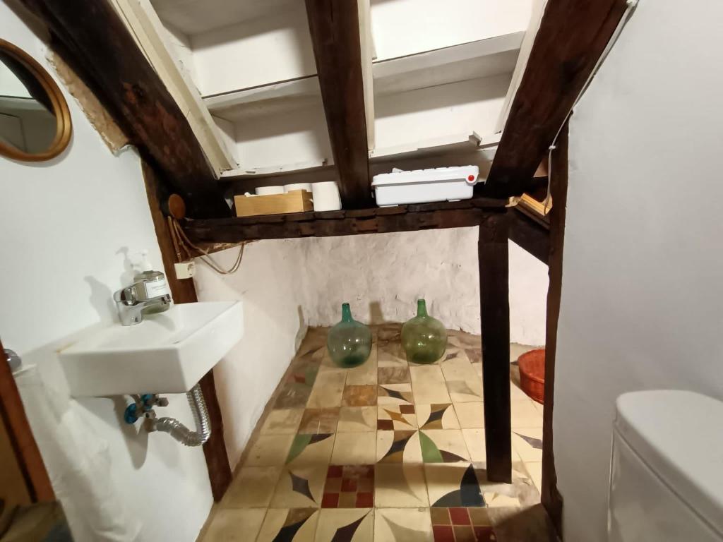 Kúpeľňa v ubytovaní Casa Villamiel
